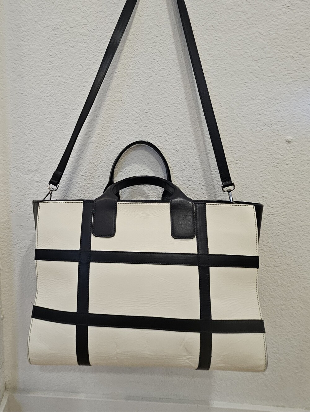 Vittoria Napoli Leather Tote "Made in Italy"